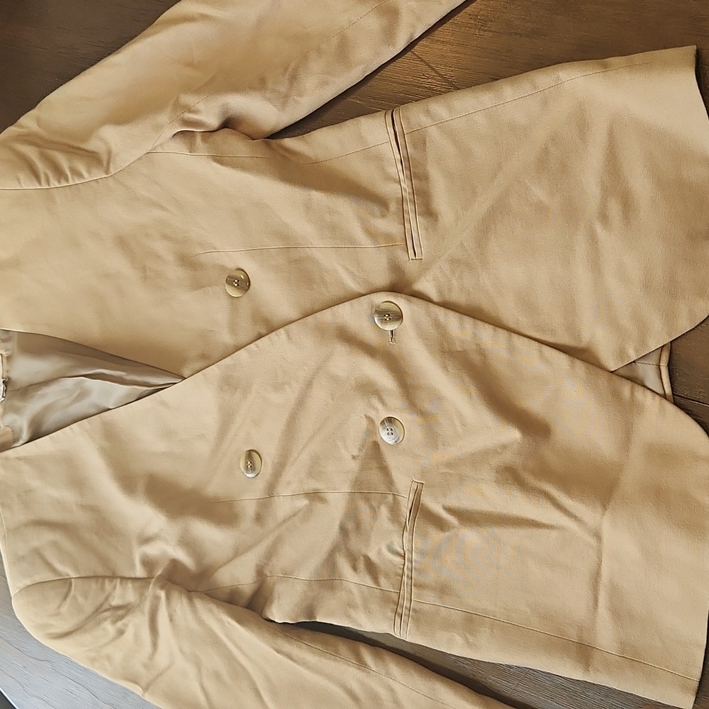 Rena Rowan Beige Blazer Sz 8P